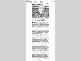 BASINDA BAROMUZ (Diyanet İşleri Başkanlığı'nın Erken Yaşta Evlilikle İle İlgili Açıklamasına Tepki)