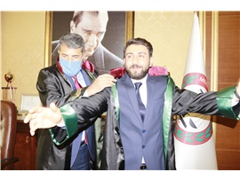 HUKUK VE ADALET İÇİN CÜBBE GİYDİLER