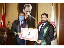 HUKUK VE ADALET İÇİN CÜBBE GİYDİLER