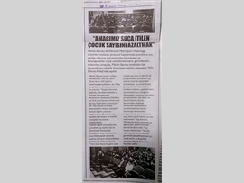 BASINDA BAROMUZ (TED Kolejin'nde Suç Sayılan Davranışlar ve Hukuki Sonuçları  Semineri)