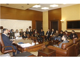 BAŞKANIMIZ AV. BİLGİN YEŞİLBOĞAZ VE GELECEĞİN HUKUKÇULARI ‘HUKUK SİSTEMİNİ’ TARTIŞTI