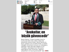BASINDA BAROMUZ (Avukatlar Günü Kutlandı)