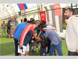 GELENEKSEL HALI SAHA FUTBOL TURNUVASI’NIN GALİBİ AMOHA TAKIMI OLDU