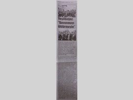 BASINDA BAROMUZ (Yeşilboğaz: " Savunmayı Öldürmeyin")