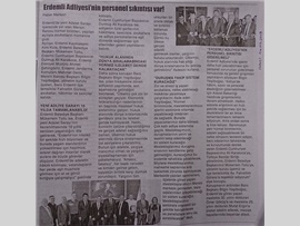 BASINDA BAROMUZ (Erdemli Baro Hizmet Birimlerinin Açılışı Yapıldı)