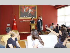 BAŞKAN VEKİLİMİZ AV. GAZİ ÖZDEMİR: “HUKUK UYGAR YAŞAMIN TEMELİDİR”