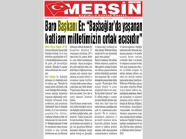 BASINDA BAROMUZ "Başbağlar Katliamı"