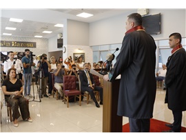 SAĞKAN VE ÖZDEMİR’DEN DUAYEN AVUKATLARA ONUR PLAKETİ