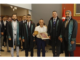 SAĞKAN VE ÖZDEMİR’DEN DUAYEN AVUKATLARA ONUR PLAKETİ
