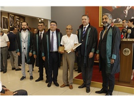 SAĞKAN VE ÖZDEMİR’DEN DUAYEN AVUKATLARA ONUR PLAKETİ