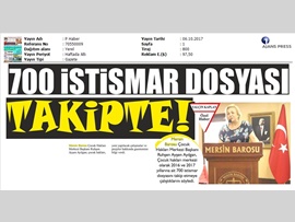 BASINDA MERSİN BAROSU (Çocuk İstismarı Paneli) 06.10.2017