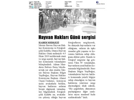 BASINDA BAROMUZ (Mersin Barosu Vatandaşları Hayvan Hakları Konusunda Bilinçlendiriyor)