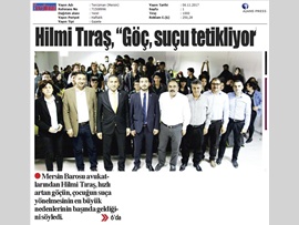BASINDA BAROMUZ (Erdemli Anadolu Lisesi'nde "Suç Sayılan Olumsuz Davranışlar ve Hukuki Sonuçları Eğitimi)