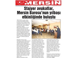 BASINDA BAROMUZ (Stajyer Avukatlar Yeni Yıl Etkinliğinde Buluştu)