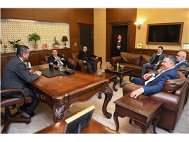 YENİŞEHİR BELEDİYE BAŞKANI ABDULLAH ÖZYİĞİT’TEN BAROMUZA ZİYARET