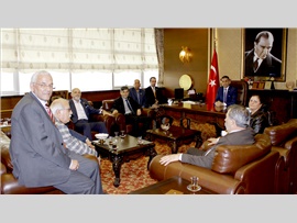 İYİ PARTİ MERSİN İL BAŞKANLIĞI’NDAN BARO BAŞKANIMIZA ZİYARET