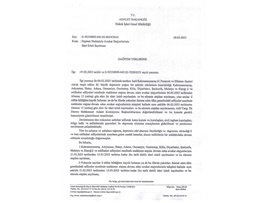 STJ. AVUKATLARIN DEPREM NEDENİYLE  İDARİ İZİNLİ SAYILMASI HK.