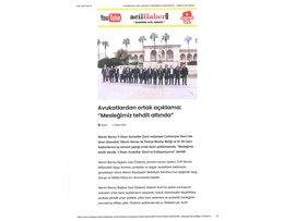 Mersin Barosu 5 Nisan Avukatlar Günü töreni düzenledi