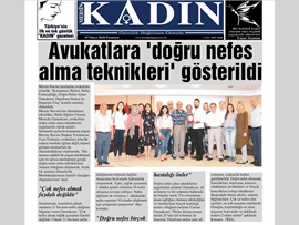 BASINDA BAROMUZ (Avukatlara 'Doğru Nefes Alma Tekniği Öğretildi')