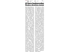 Barolardan İkizdere Mücadelesine Destek