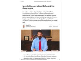 Görüntü ve Ses Kaydı Yasağına Dava Açıldı