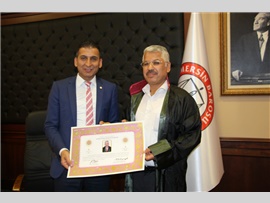 BAROMUZDA YEMİN TÖRENİ YAPILDI