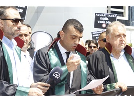 MERSİN BAROSU SALDIRILARA KARŞI BOYKOTTA: DURUŞMALARA GİRMEYECEKLER