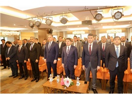 BARO BAŞKANLARI VE TBB YÖNETİMİ, AVUKATLIK MESLEĞİNİN SORUNLARININ ÇÖZÜMÜ İÇİN ADALET BAKANI YILMAZ TUNÇ İLE BİR ARAYA GELDİ