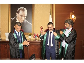 ADALETİN YENİ NEFERLERİ CÜBBE GİYDİ