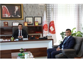 BARO BAŞKANIMIZ ÖZDEMİR’DEN, ERDEMLİ C. BAŞSAVCISI ÖZKAN’A İADE-İ ZİYARET