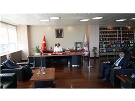 BARO BAŞKANIMIZ ÖZDEMİR’DEN ERDEMLİ BELEDİYE BAŞKANI TOLLU’YA ZİYARET