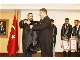 9 STAJYER AVUKATIMIZ CÜBBE GİYDİ