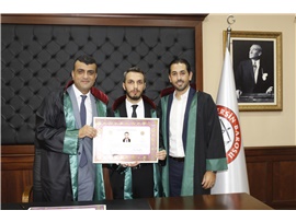 9 STAJYER AVUKATIMIZ CÜBBE GİYDİ