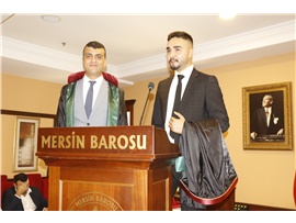 9 STAJYER AVUKATIMIZ CÜBBE GİYDİ