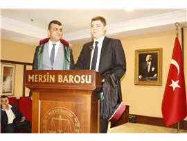 9 STAJYER AVUKATIMIZ CÜBBE GİYDİ