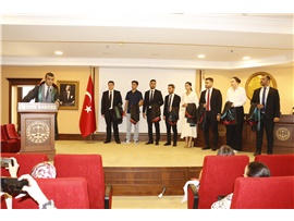 9 STAJYER AVUKATIMIZ CÜBBE GİYDİ