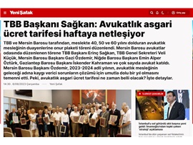 TBB ve Baromuz avukatlık mesleğinin duayenlerine plaket takdim etti
