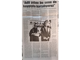 2023-2024 Adli Yıl Açılış Töreni