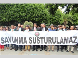 BAROMUZ AV. ÖMER KAVİLİ’NİN TUTUKLANMASINI VE DARP EDİLMESİNİ PROTESTO ETTİ
