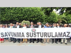 BAROMUZ AV. ÖMER KAVİLİ’NİN TUTUKLANMASINI VE DARP EDİLMESİNİ PROTESTO ETTİ
