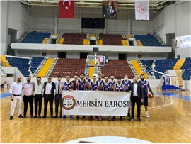 MERSİN BAROSU VE ADANA BAROSU ERKEK BASKETBOL TAKIMLARI HAZIRLIK MAÇI YAPTI