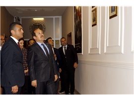 MERSİN VALİMİZ ALİ HAMZA PEHLİVAN’DAN ZİYARET
