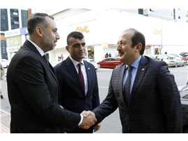 MERSİN VALİMİZ ALİ HAMZA PEHLİVAN’DAN ZİYARET