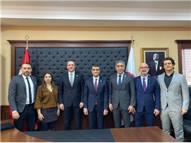TBB YÖNETİMİNİ BAROMUZUN ETKİNLİKLERİNDE AĞIRLADIK