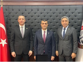 TBB YÖNETİMİNİ BAROMUZUN ETKİNLİKLERİNDE AĞIRLADIK
