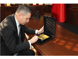 TBB YÖNETİMİNİ BAROMUZUN ETKİNLİKLERİNDE AĞIRLADIK