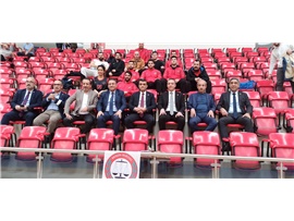 TBB YÖNETİMİNİ BAROMUZUN ETKİNLİKLERİNDE AĞIRLADIK