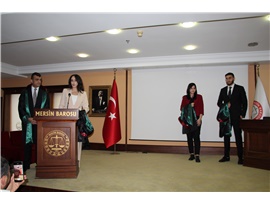 AVUKATLIK MESLEĞİNE İLK ADIMI ATTILAR