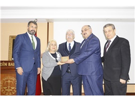 MESLEKTE 40. VE 50. YILINI DOLDURAN AVUKATLARIMIZA PLAKET VERİLDİ