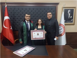 9 STAJYER AVUKATIMIZ, AVUKATLIK RUHSATNAMESİNİ ALDI
